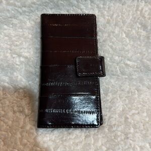 Genu Eel Skin Wallet